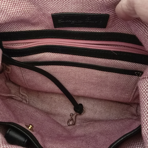 Dooney & Bourke Navy Green Plaid Tartan Bag Purse & Authentic paper - Picture 9 of 13